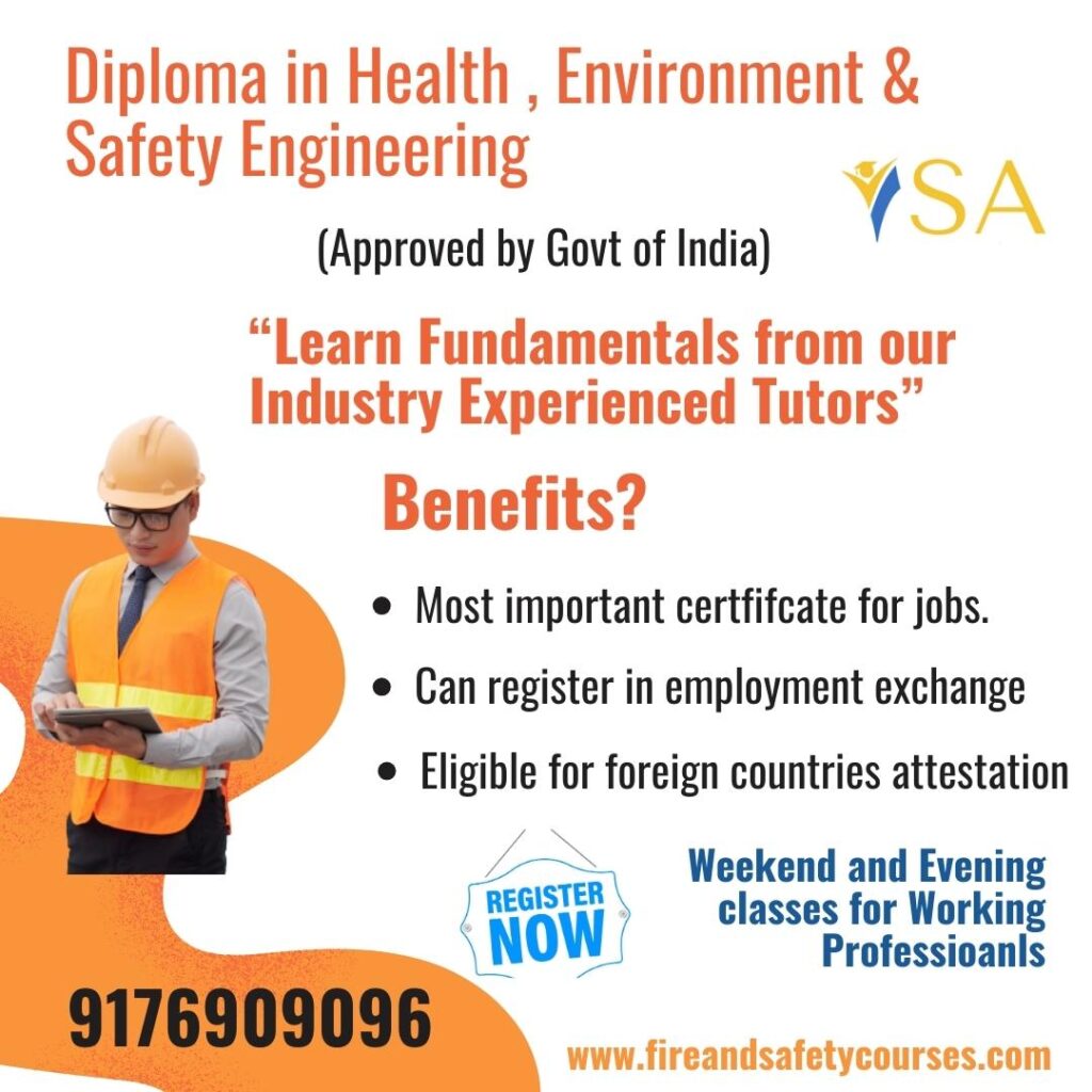 safety course in chennai,fire and safety course in chennai