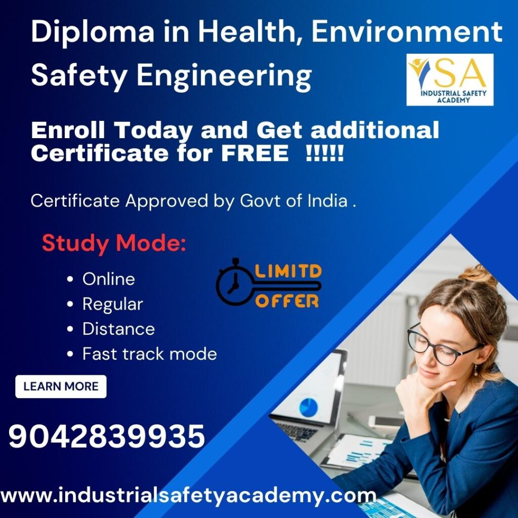occupational health and safety course in chennai,safety training institute in chennai